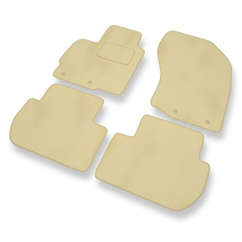 Velourmattor till Peugeot 4007 SUV (2007-2012) - beige