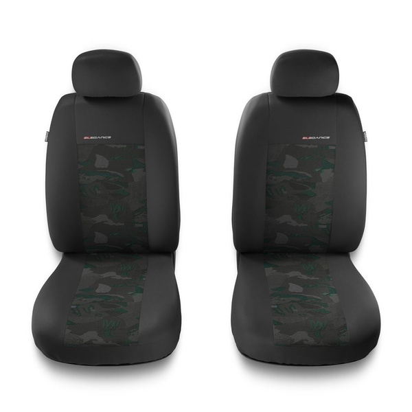 Universella sätesöverdrag till Seat Ibiza II, III, IV, V (1993-....) - grön