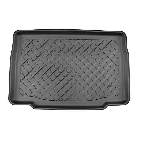 Bagagerumsmattor till Mitsubishi Colt VII Kombikupé (10.2023-....) - nedre bagagerum; till bilar utan dubbelt bagagerumsgolv