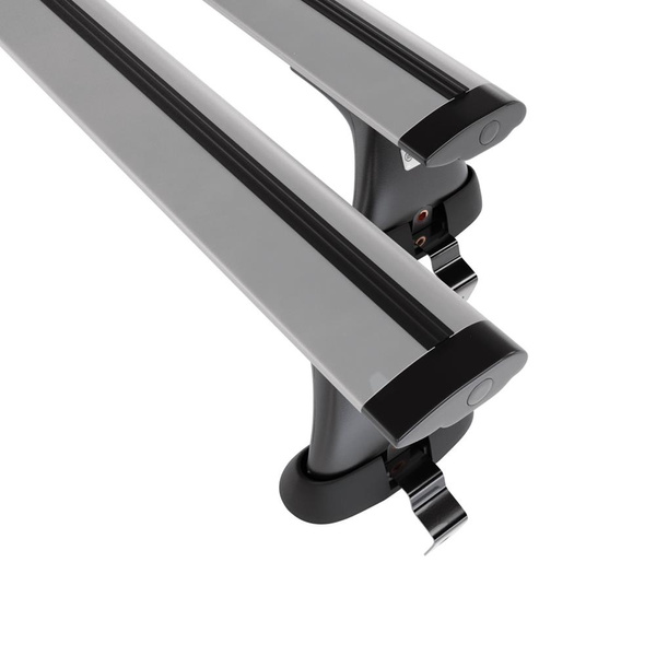 Taklasthållare till Alfa Romeo Giulietta Kombikupé (2010-2020) - silver takräcke - takhållare -utan fästelement - Aluminium