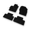 Velourmattor till Mazda CX-7 SUV (2007-2012) - svarta