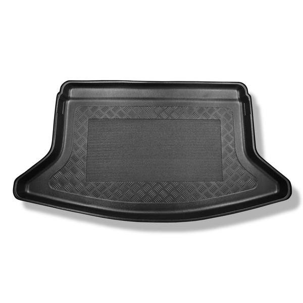 Bagagerumsmattor till Hyundai i30 III PD Kombikupé (02.2017-....) - nedre bagagerum; utan bagagerumsgolv i två nivåer, ej till i30 N, möjlighet att skära bort en del av vänsternischen; ej till 48V-Hybrid