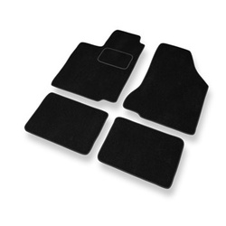 Velourmattor till Seat Cordoba I 6K Sedan, SX, Vario (1993-2002) - svarta