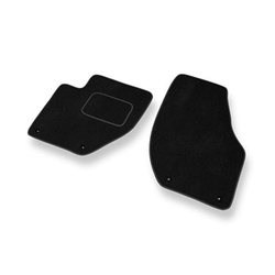 Velourmattor till Volvo V40 II Kombikupé (2012-2019) - svarta