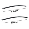 Vindrutetorkarblad till Smart Fortwo II Kombikupé, Cabriolet (04.2007-2014) - platta torkarblad