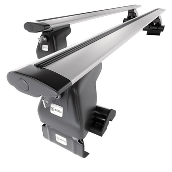 Taklasthållare till Nissan Juke mk I (F15) SUV (2010-2019) - silver takräcke - t