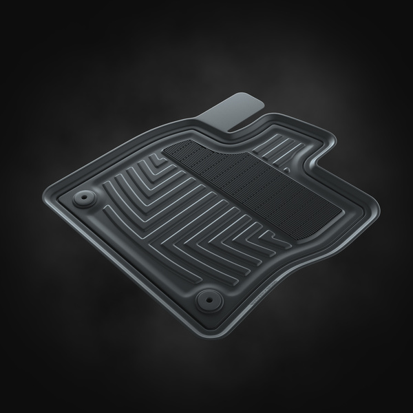 Gummimattor till bil Seat Leon III Kombikupé, Sportstourer (2012-2020) - svart - 4 st.