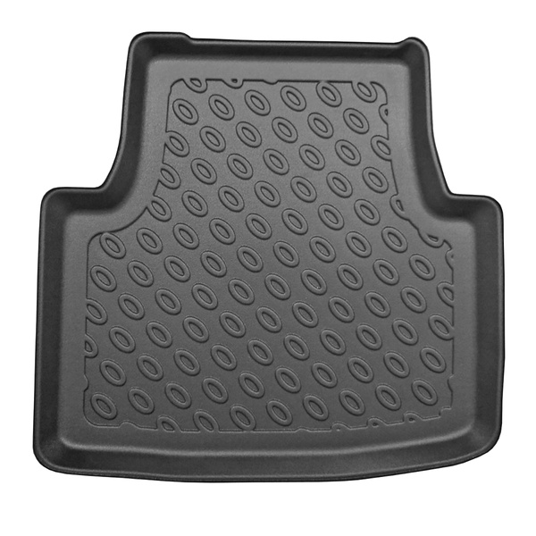 Sats bagagerumsmatta och bilmattor TPE PREMIUM måttillverkade till: Volkswagen Passat B8 Sedan (12.2014-12.2021) - nedre bagagerum: med nödreservhjul eller reparationssats