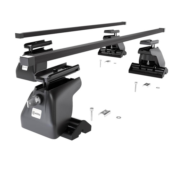 Taklasthållare till Citroen Jumpy III Skåpbil (2016-....) - svart takräcke - takhållare - fästpunkter - Stål