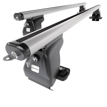 Taklasthållare till Citroen DS4 Kombikupé (2011-2018) - silver takräcke - takhål