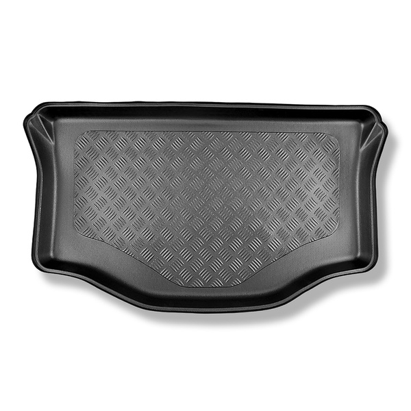 Bagagerumsmattor till Mitsubishi Space Star Facelift II Kombikupé (12.2019-....) - nedre bagagerum; utan dubbelt bagagerumsgolv