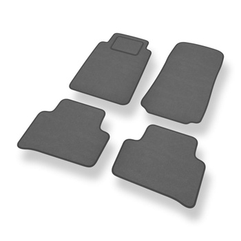 Velourmattor till Mercedes-Benz C klasa W202 Kombi, Sedan (1997-2003) - gråa