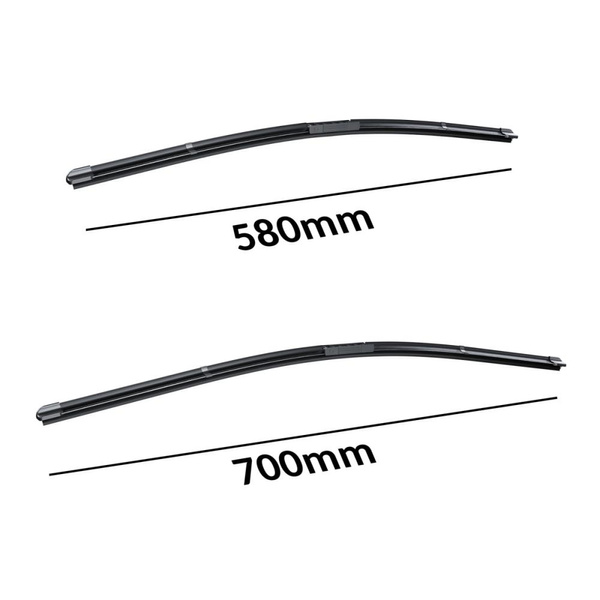 Vindrutetorkarblad till Opel Meriva B Minibuss (04.2010-2017) - platta torkarblad