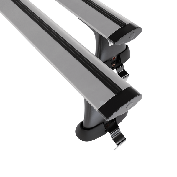 Taklasthållare till Renault Megane mk III Kombikupé (2008-2016) - silver takräcke - takhållare -utan fästelement - Aluminium