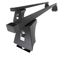 Taklasthållare till Citroen Jumper II Skåpbil (2006-2014) - svart takräcke - takhållare - fästpunkter - Stål