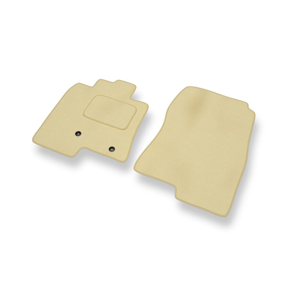 Velourmattor till Mitsubishi Pajero III SUV (1999-2006) 3 dörrar - beige