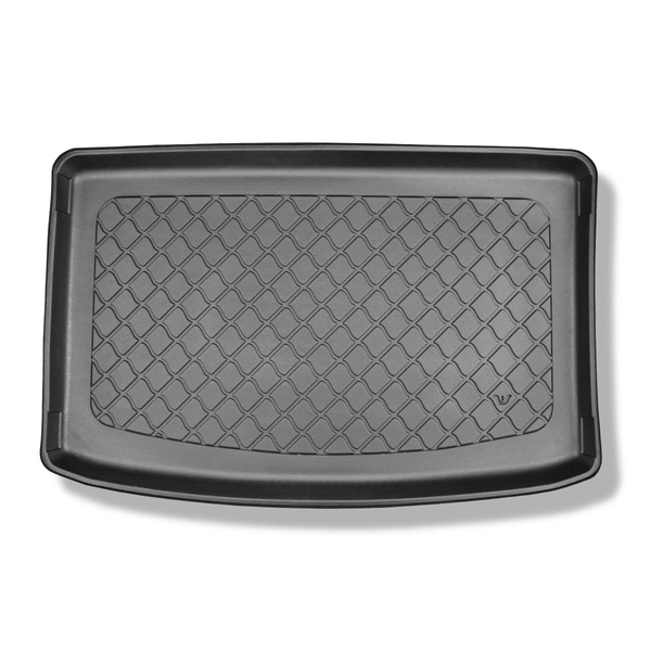 Bagagerumsmattor till Kia Stonic SUV (10.2017-....) - övre bagagerum; modeller med rörligt bagagerumsgolv; ej till hybridversion