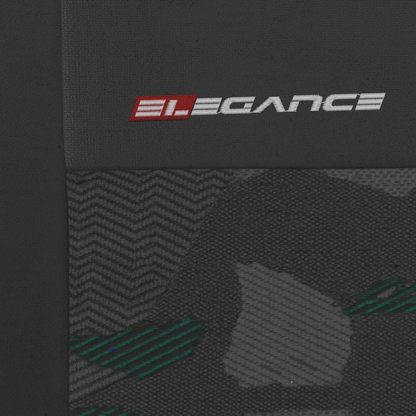 Universella sätesöverdrag till Hyundai ix35 (2010-2015) - grön