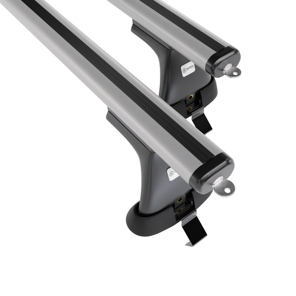 Taklasthållare till Ford Mondeo mk V Sedan (2014-2022) - silver takräcke - takhållare -utan fästelement - Aluminium