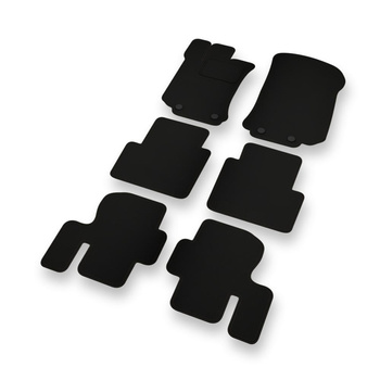 Filtmattor till Mercedes-Benz R-klass W251 Skåpbil (2005-2012) - svarta