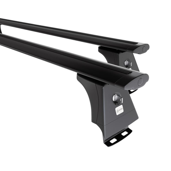 Taklasthållare till Honda CR-V SUV (2007-2011) - svart takräcke - takhållare - fästpunkter - Aluminium