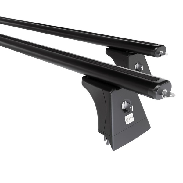 Taklasthållare till Opel Astra J mk IV OPC Kupé (2012-2015) - svart takräcke - takhållare - fästpunkter - Aluminium