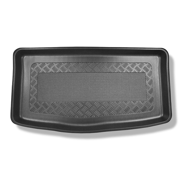 Bagagerumsmattor till Kia Picanto III JA Kombikupé (04.2017-....) - nedre bagagerum; modeller utan rörligt bagagerumsgolv