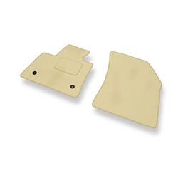 Velourmattor till Peugeot 5008 SUV (2017-2024) 7-personers - beige