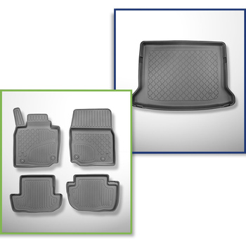 Sats bagagerumsmatta och bilmattor TPE måttillverkade till: Mazda MX-30 SUV (09.