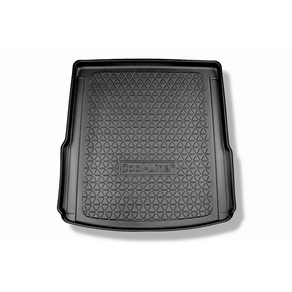 Bagagerumsmattor till Audi A6 C8 4H Avant (09.2018-....) - även till modeller med fästskenor; även till Quattro-version; ej till TFSI e plug-in hybridversion