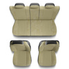 Universella sätesöverdrag till Seat Cordoba I, II (1993-2009) - beige