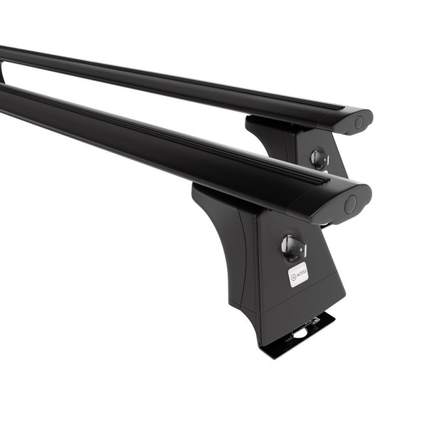 Taklasthållare till Peugeot Boxer II Skåpbil (2006-2014) - svart takräcke - takhållare - fästpunkter - Aluminium