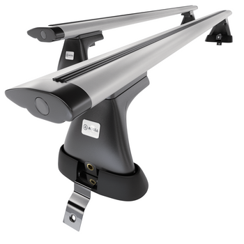 Taklasthållare till Dacia Sandero mk II Kombikupé (2013-2020) - silver takräcke 