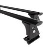 Taklasthållare till BMW Serie 7 G11 Limousine (2015-2022) - svart takräcke - takhållare - fästpunkter - Aluminium