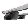 Taklasthållare till Citroen C5 Aircross SUV (2019-....) - silver takräcke - takhållare -takreling - Aluminium