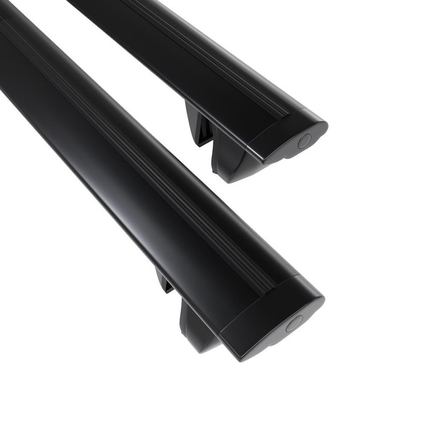 Taklasthållare till Ford Ranger Pick-Up (2011-2022) - svart takräcke - takhållare - takreling - Aluminium