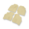 Velourmattor till Nissan Almera II (2000-2006) - beige