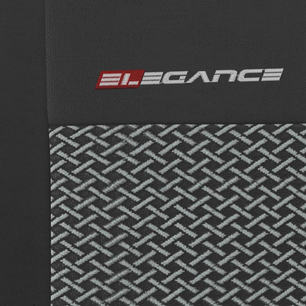 Universella sätesöverdrag till Citroen Jumpy I, II (1994-2016) - Typ 2 (grå)