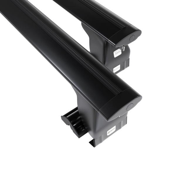 Taklasthållare till Mazda Xedos 9 Sedan (1993-2003) - svart takräcke - takhållare - utan fästelement - Aluminium