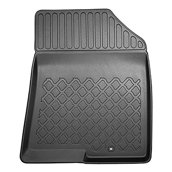 Sats bagagerumsmatta och bilmattor TPE måttillverkade till: Kia Carens IV Minibuss (04.2013-08.2019) - 5 platser; utan tredje raden