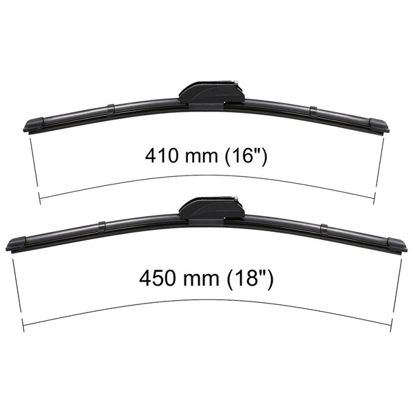 Vindrutetorkarblad till Suzuki Jimny SUV (10.1998-2017) - platta torkarblad