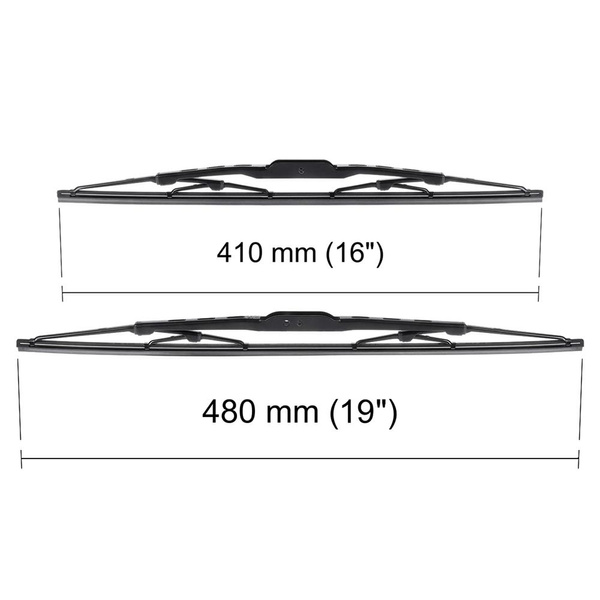 Vindrutetorkarblad till Daihatsu Move Minibuss (1999-2004) - standard torkarblad