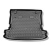 Bagagerumsmattor till Mitsubishi Pajero IV Wagon SUV (04.2007-07.2015) - 5/7 platser; tredje raden nedsänkt; long version