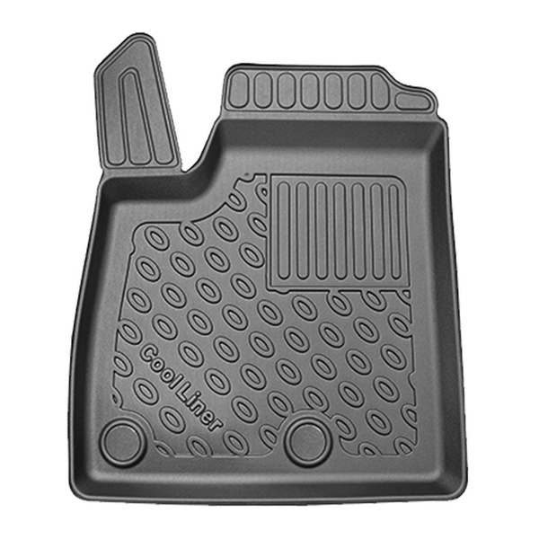 Sats bagagerumsmatta och bilmattor TPE PREMIUM måttillverkade till: Renault Austral Mild Hybrid SUV (12.2022-....) - 5 platser; övre bagagerum; rörligt golv i översta läget