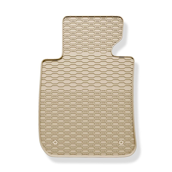 Gummimattor till bil BMW Serie 3 E90, E91 (2004-2013) - beige