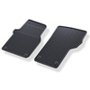 Gummimattor till bil Volkswagen Crafter II Skåpbil (2017-....) - svart - 2 st.