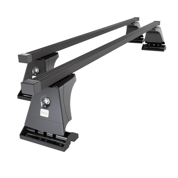 Taklasthållare till Mercedes-Benz Vito W447 Skåpbil (2015-....) - svart takräcke - takhållare - fästpunkter - Stål