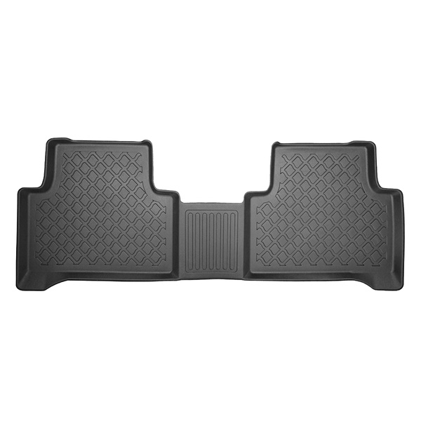 Sats bagagerumsmatta och bilmattor TPE måttillverkade till: Volkswagen Touran II Minibuss (09.2015-....) - 5/7 platser; tredje raden nedsänkt