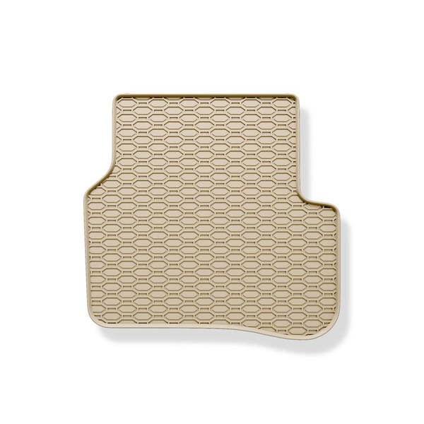 Gummimattor till bil Volkswagen Passat CC Coupé (2008-2012) - beige - 4 st.