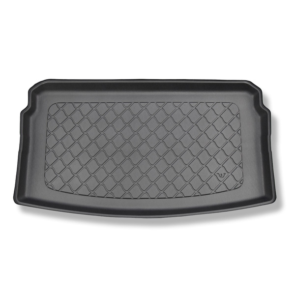 Bagagerumsmattor till Volkswagen Polo VI 2G AW Kombikupé (10.2017-....) - nedre bagagerum; rörligt golv i nedersta läget